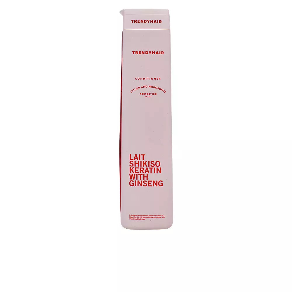 TRENDY HAIR-SHIKISO KERATIN & GINSENG leite 300 ml-DrShampoo - Perfumaria e Cosmética