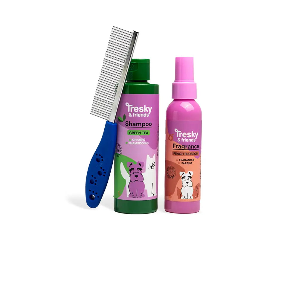 TRESKY & FRIENDS-CAIXA DE LIMPEZA PET 3 pcs.-DrShampoo - Perfumaria e Cosmética