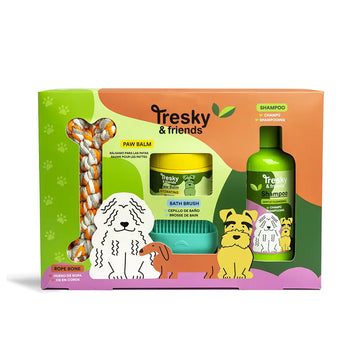 TRESKY & FRIENDS-CONJUNTO DE LIMPEZA PET 4 pcs.-DrShampoo - Perfumaria e Cosmética Main image