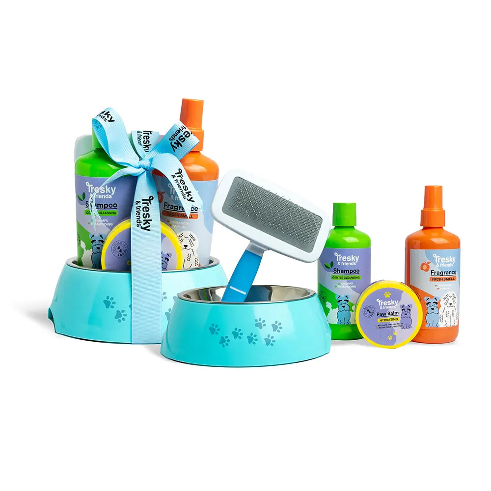 TRESKY & FRIENDS-CONJUNTO DE LIMPEZA PET 5 pcs.-DrShampoo - Perfumaria e Cosmética