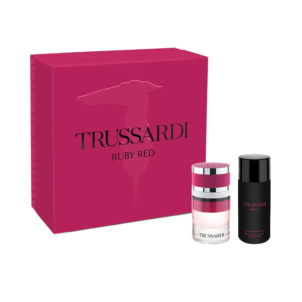 TRUSSARDI-LOTE VERMELHO RUBI-DrShampoo - Perfumaria e Cosmética