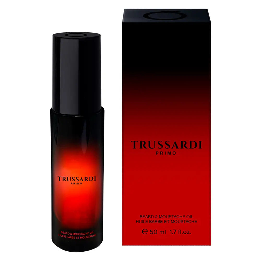 TRUSSARDI-Óleo para barba e bigode PRIMO 50 ml-DrShampoo - Perfumaria e Cosmética