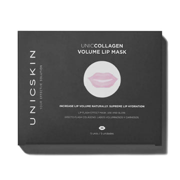 UNICSKIN-Máscara para lábios UNICCOLLAGEN VOLUME LIP MASK, parches 5 x 1 ml.-DrShampoo - Perfumaria e Cosmética Main image