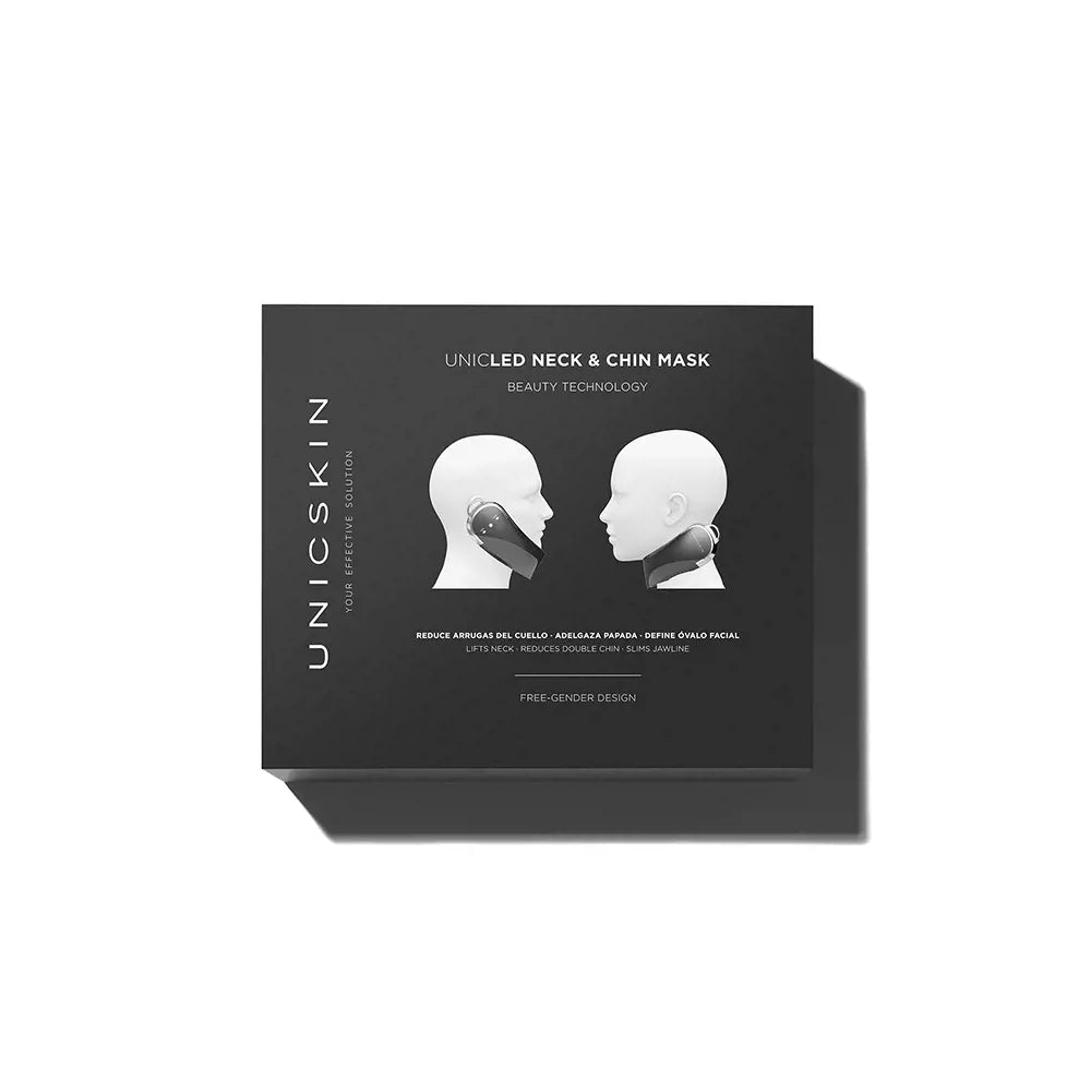 UNICSKIN-Máscara para pescoço e queixo UNICLED 1 pç.-DrShampoo - Perfumaria e Cosmética