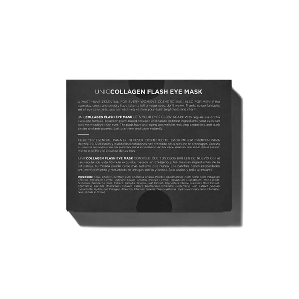 UNICSKIN-UNICCOLLAGEN EYE FLASH MASK patches 10 x 2 ml.-DrShampoo - Perfumaria e Cosmética
