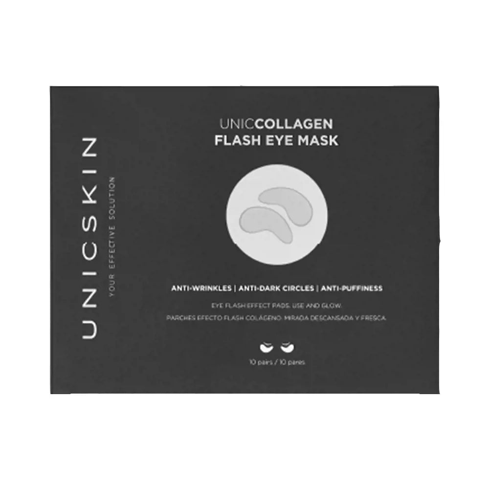 UNICSKIN-UNICCOLLAGEN EYE FLASH MASK patches 10 x 2 ml.-DrShampoo - Perfumaria e Cosmética
