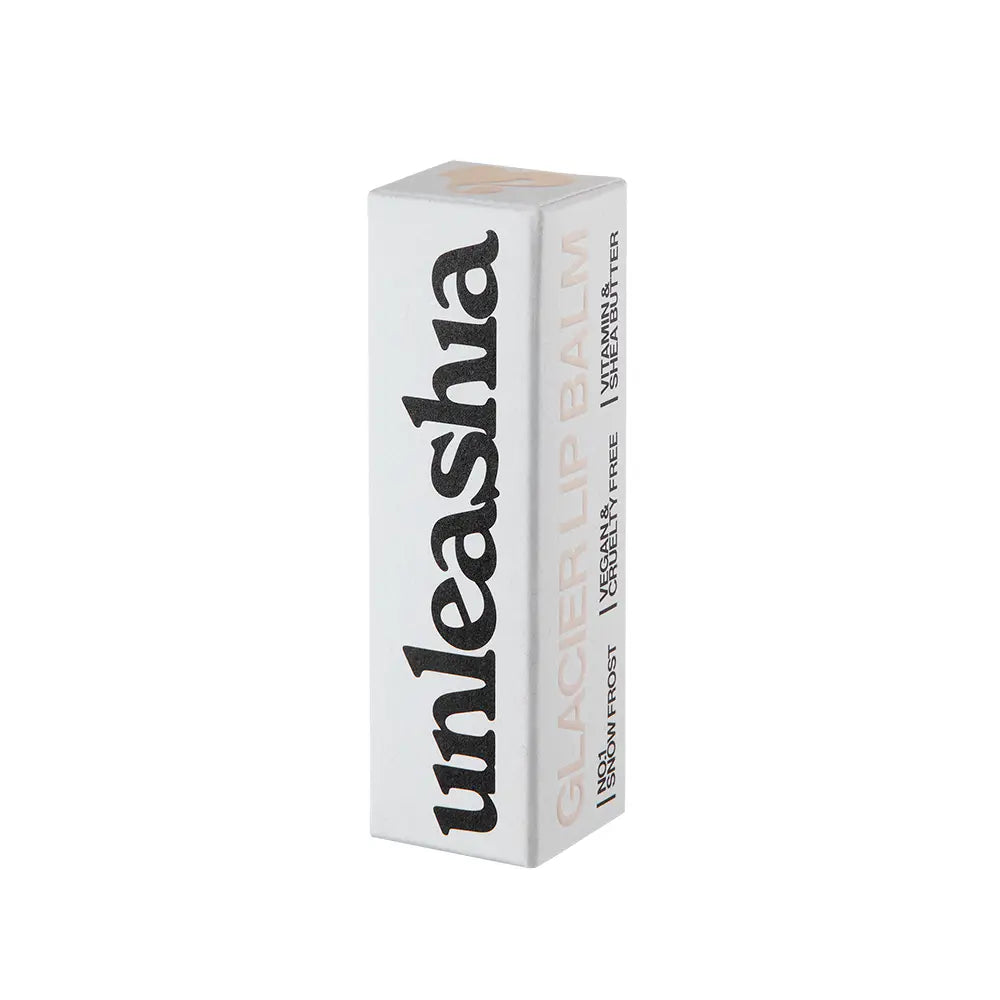 UNLEASHIA-Bálsamo labial GLACIER VEGAN #01-Snow Frost 3,3 gr-DrShampoo - Perfumaria e Cosmética