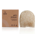USU COSMETICS-Luva de limpeza e esfoliação facial MÏTT KONJAC 1 unidade.-DrShampoo - Perfumaria e Cosmética