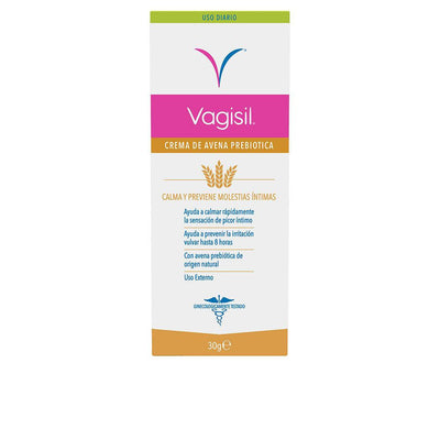 VAGISIL-DAILY CREAM 2 in 1 prebiotic oatmeal 30 gr-DrShampoo - Perfumaria e Cosmética