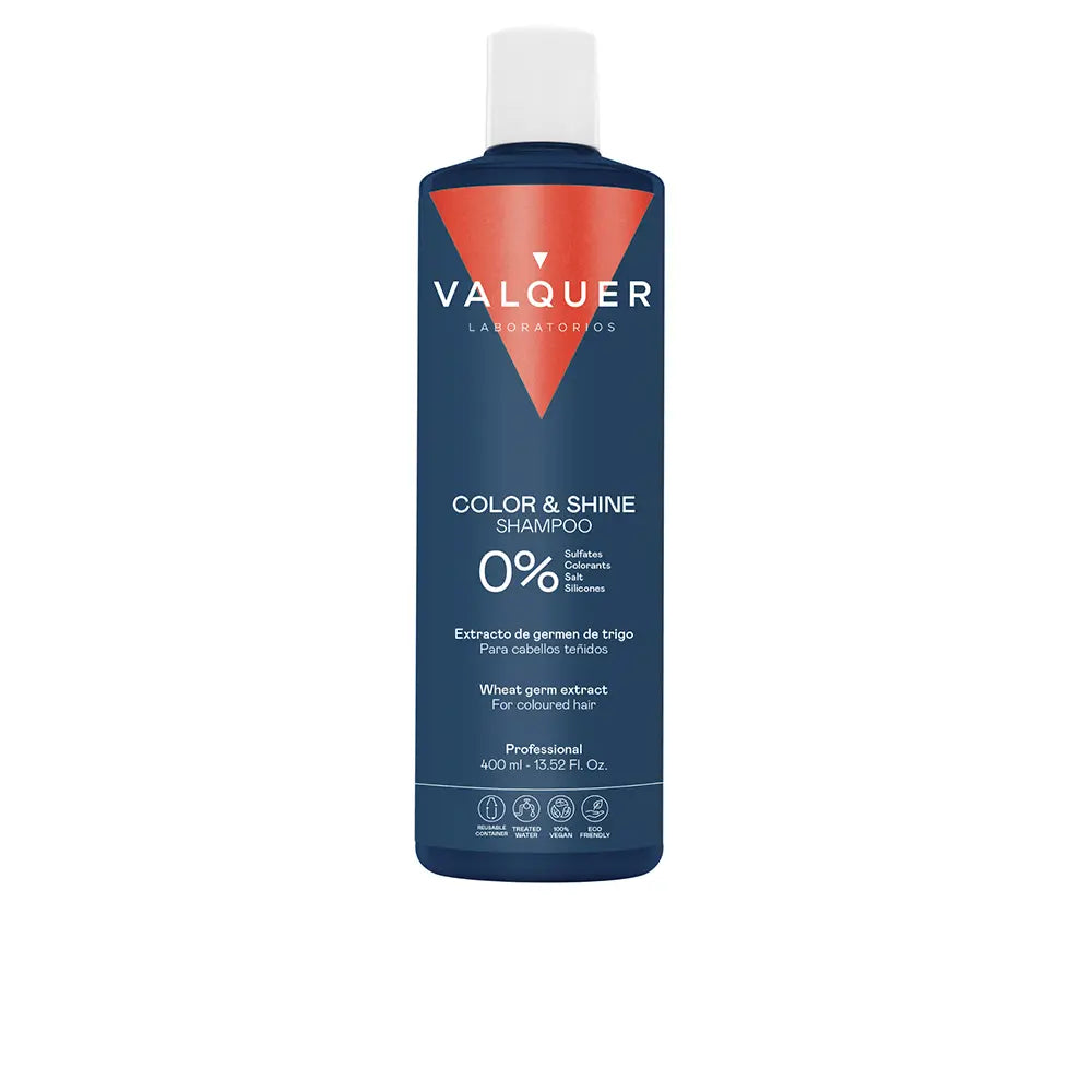VALQUER-COLOR SHINE 0 shampoo para cabelo colorido 400 ml.-DrShampoo - Perfumaria e Cosmética