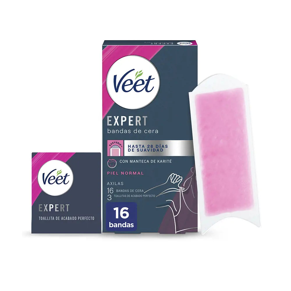 VEET-A cera depilatória EXPERT ARMPILS tira a pele normal-DrShampoo - Perfumaria e Cosmética