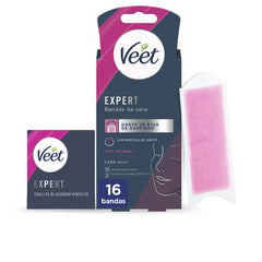 VEET-BANDAS DE CERA depilatoria facial pele normal-DrShampoo - Perfumaria e Cosmética