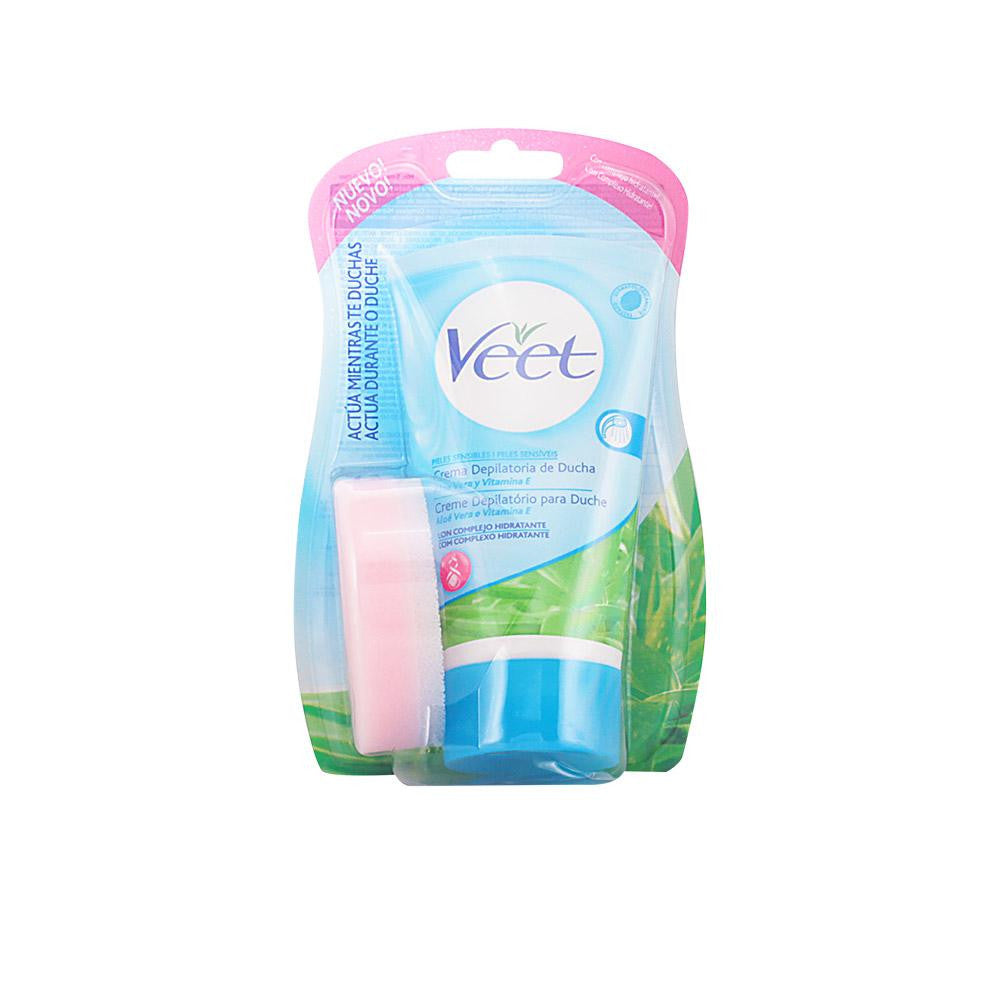 VEET-DEPILAÇÃO CREME cabelo sensível duche 150 ml-DrShampoo - Perfumaria e Cosmética