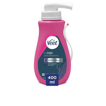 VEET-EXPERT HAIR REMOVAL CREAM legs and body 400 ml dispenser-DrShampoo - Perfumaria e Cosmética Imagen principal del producto