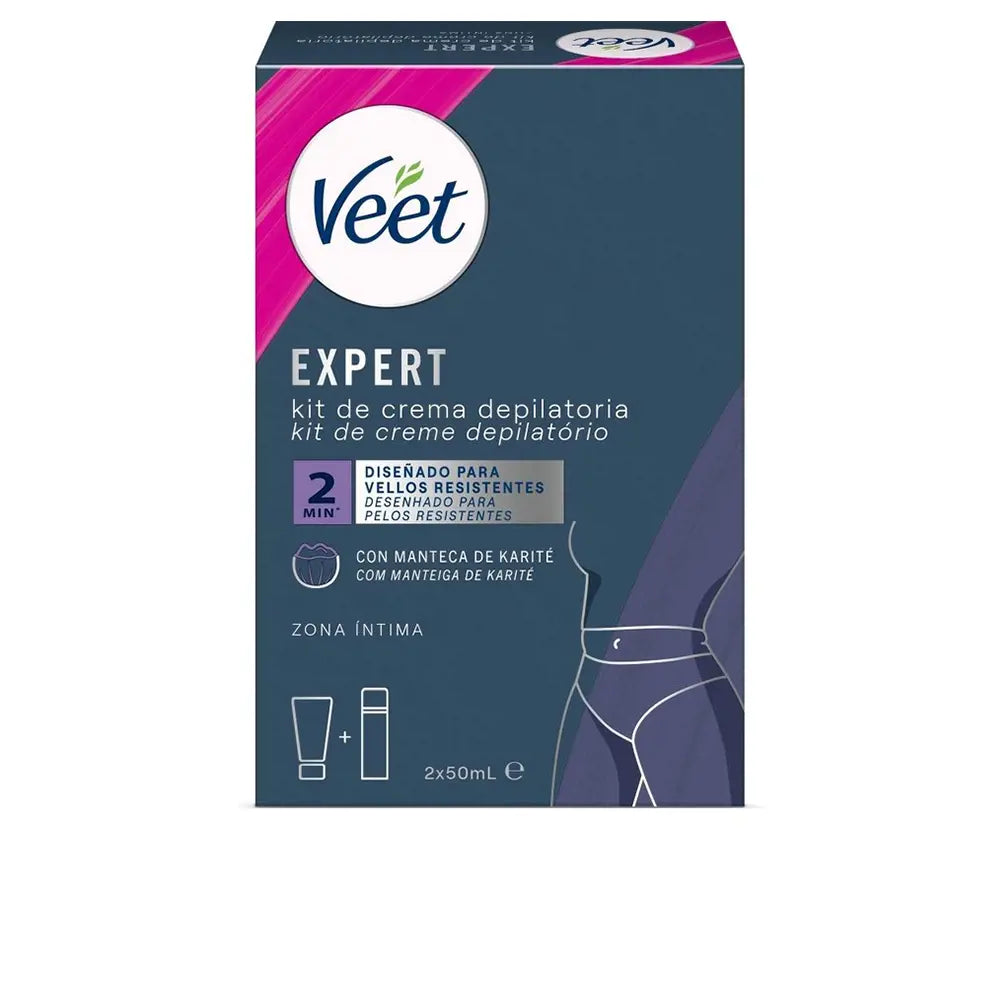 VEET-KIT BIQUÍNI creme depilatório 2 x 50 ml-DrShampoo - Perfumaria e Cosmética