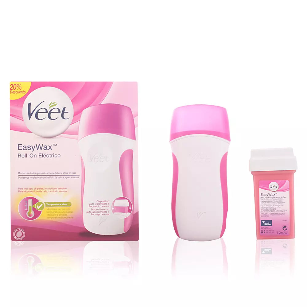 VEET-Kit roll-on elétrico EASY WAX-DrShampoo - Perfumaria e Cosmética