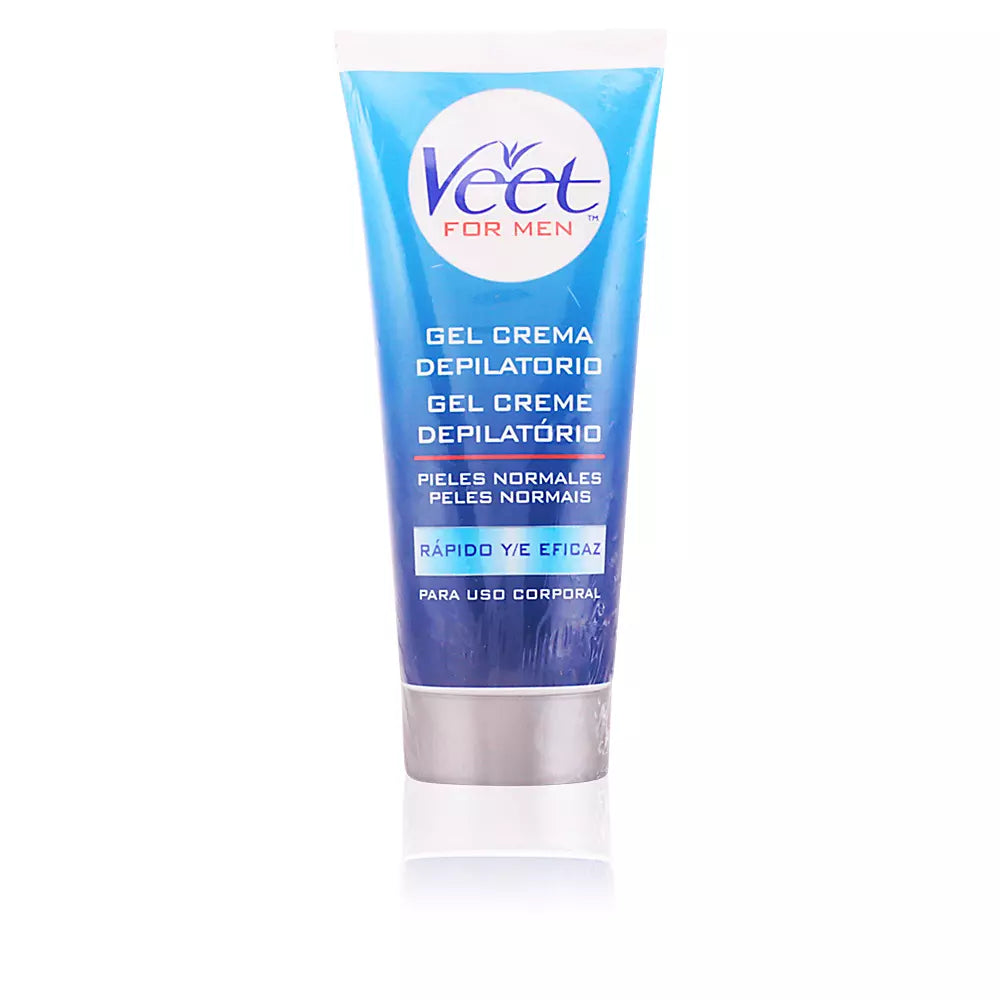 VEET-VEET MEN creme depilatório gel pele normal 200 ml-DrShampoo - Perfumaria e Cosmética