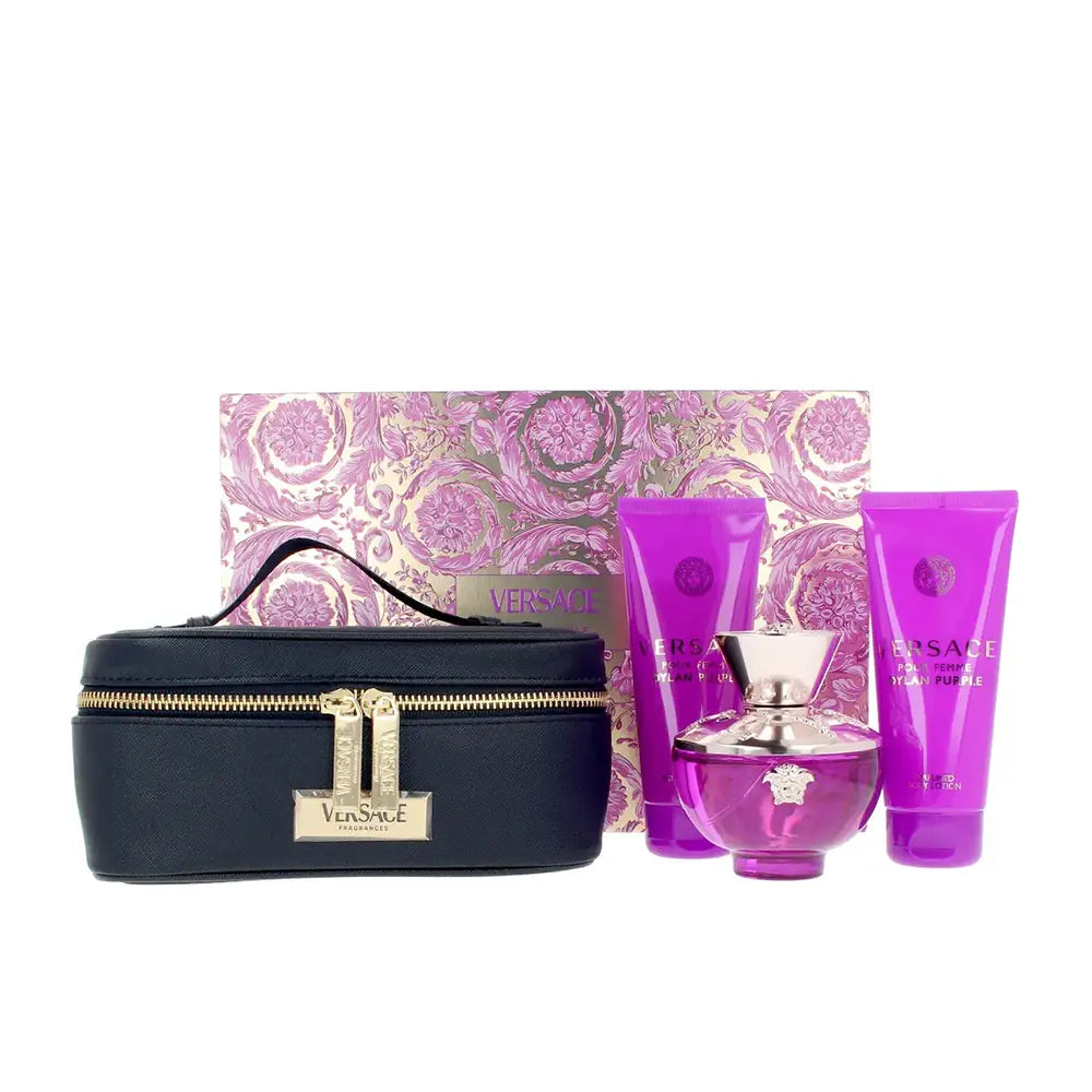 VERSACE-CAPA DYLAN PURPLE 3 pcs.-DrShampoo - Perfumaria e Cosmética