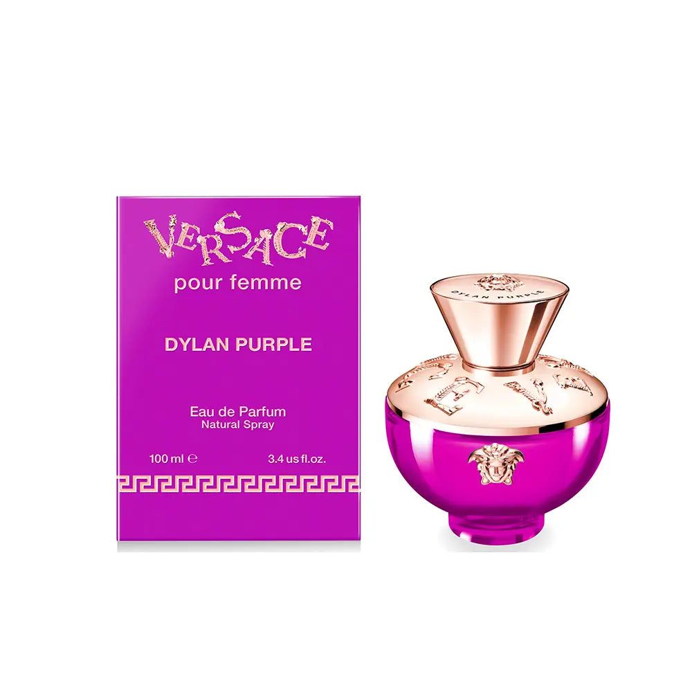 VERSACE-DYLAN PURPLE perfume em spray 100 ml-DrShampoo - Perfumaria e Cosmética