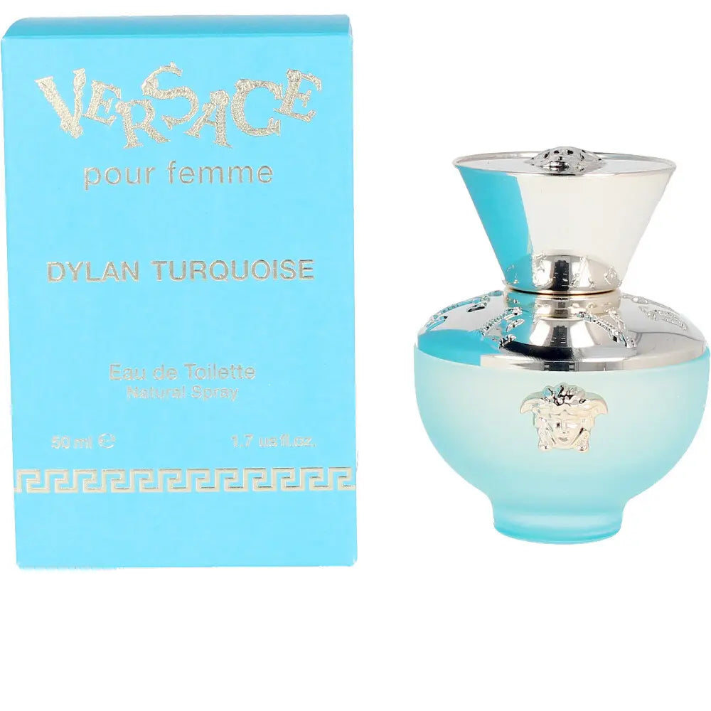 VERSACE-DYLAN TURQUESA edt spray 50ml-DrShampoo - Perfumaria e Cosmética