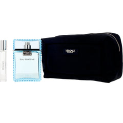 VERSACE-EAU FRAICHE MASCULINO CONJUNTO DE 3 PEÇAS.-DrShampoo - Perfumaria e Cosmética