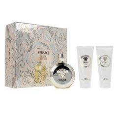 VERSACE-EROS POUR FEMME CONJUNTO DE 4 PEÇAS-DrShampoo - Perfumaria e Cosmética