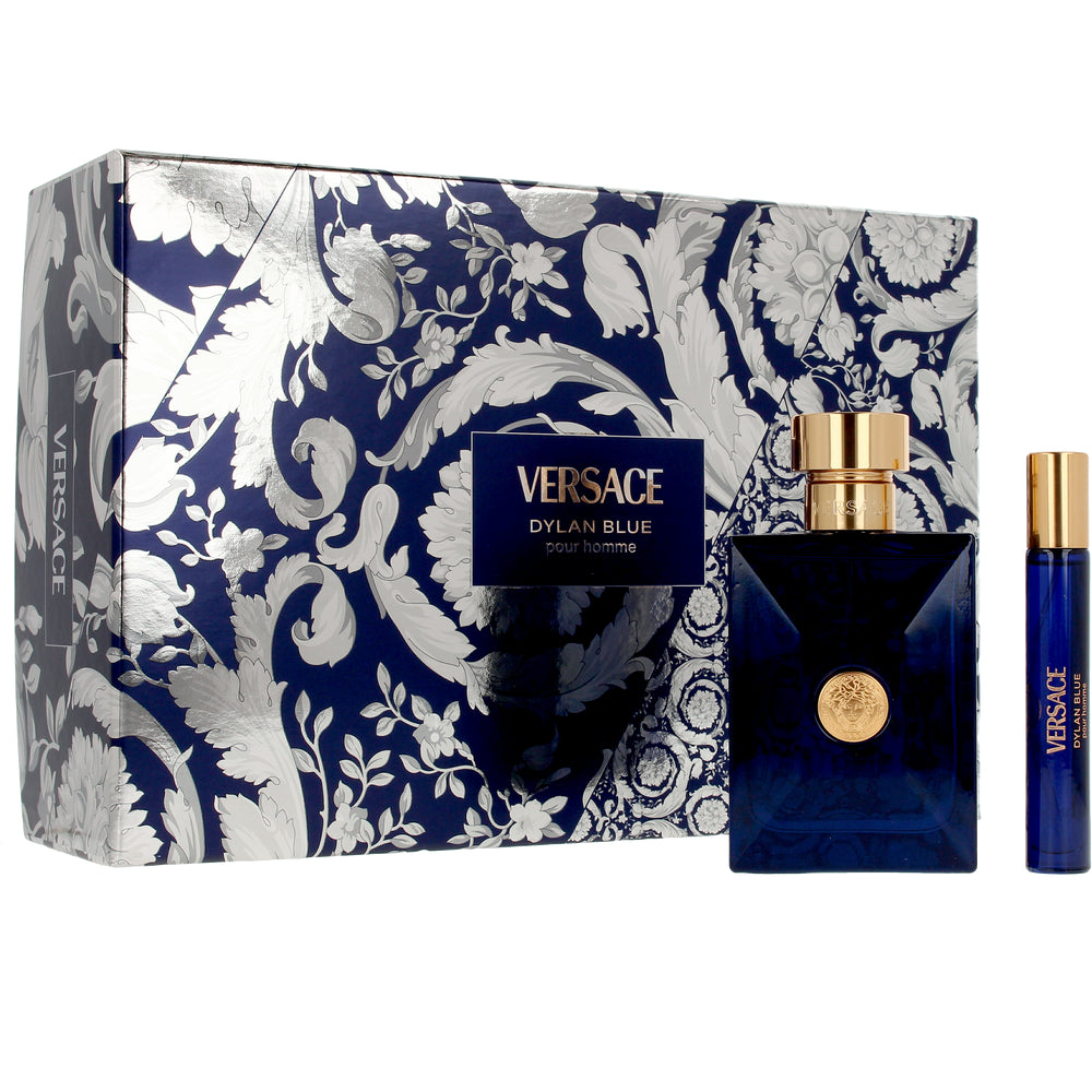 VERSACE-ESTOJO AZUL DYLAN 3 peças-DrShampoo - Perfumaria e Cosmética