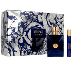 VERSACE-ESTOJO AZUL DYLAN 3 peças-DrShampoo - Perfumaria e Cosmética
