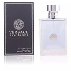 VERSACE-VERSACE POUR HOMME deo spray perfumado 100 ml-DrShampoo - Perfumaria e Cosmética