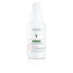 VICHY-CAPITAL SOLEIL FLUIDO ANTI-IMPERFEIÇÕES UV CLEAR FPS 50+ 40 ml-DrShampoo - Perfumaria e Cosmética