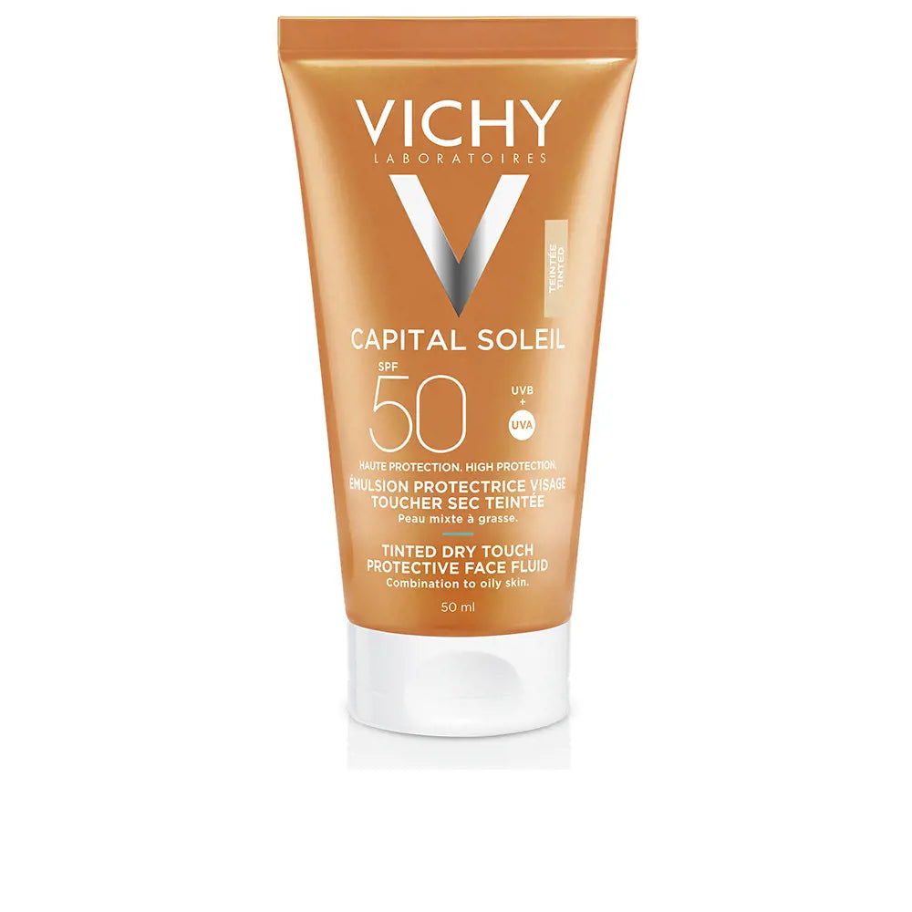 VICHY-CAPITAL SOLEIL SPF50 BB tinta halé natural 50 ml-DrShampoo - Perfumaria e Cosmética