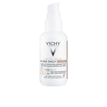 VICHY-CAPITAL SOLEIL UV AGE protetor solar diário fluido cor média FPS 50+ 40 ml-DrShampoo - Perfumaria e Cosmética