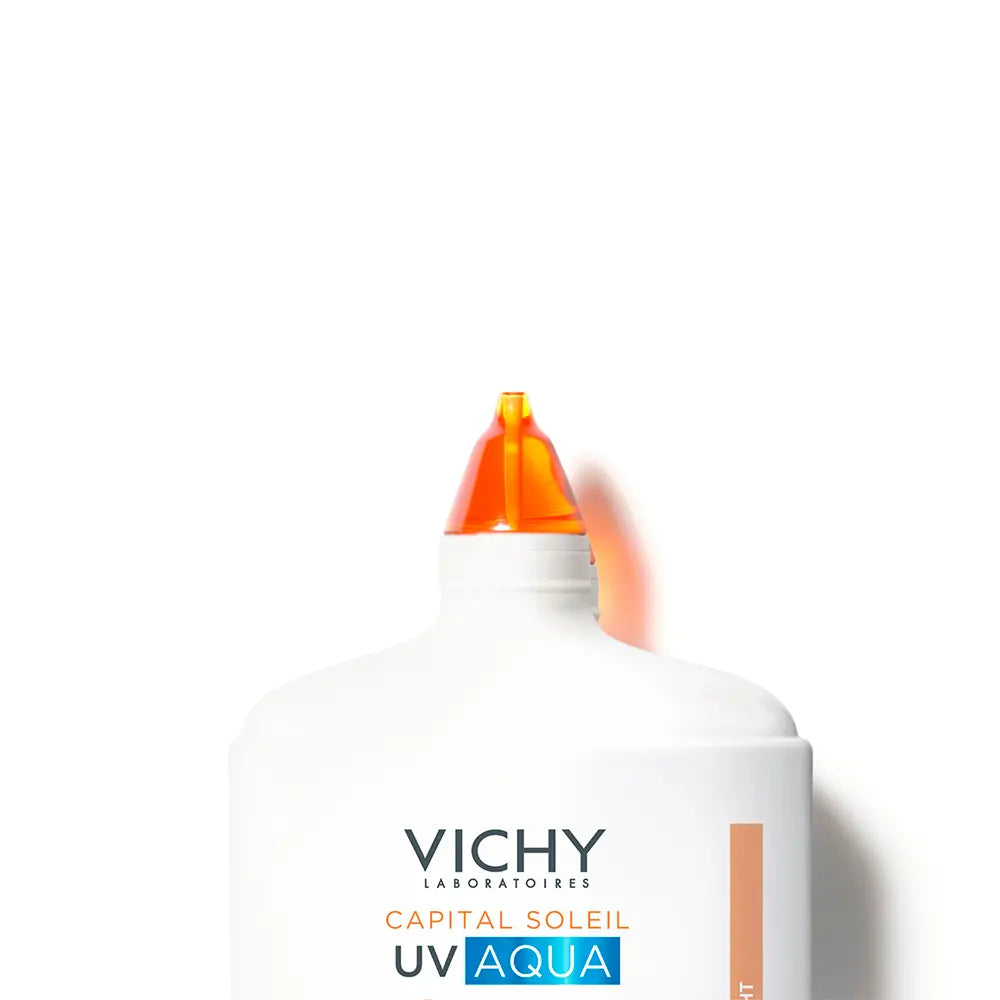 VICHY-CAPITAL SOLEIL UV AQUA fluido hidratante com cor FPS 50 #Light 50 ml-DrShampoo - Perfumaria e Cosmética