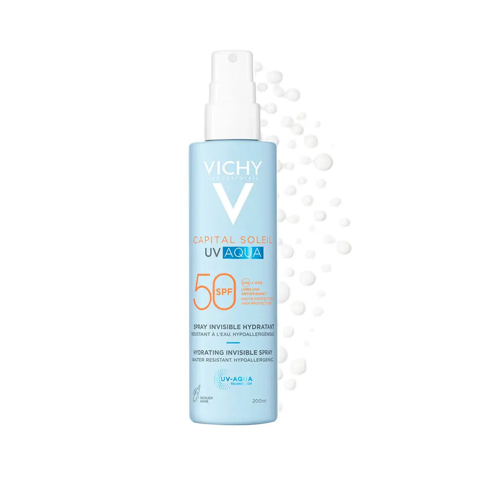 CAPITAL SOLEIL UV AQUA spray hidratante corporal invisível 200 ml Imagen secundaria del producto