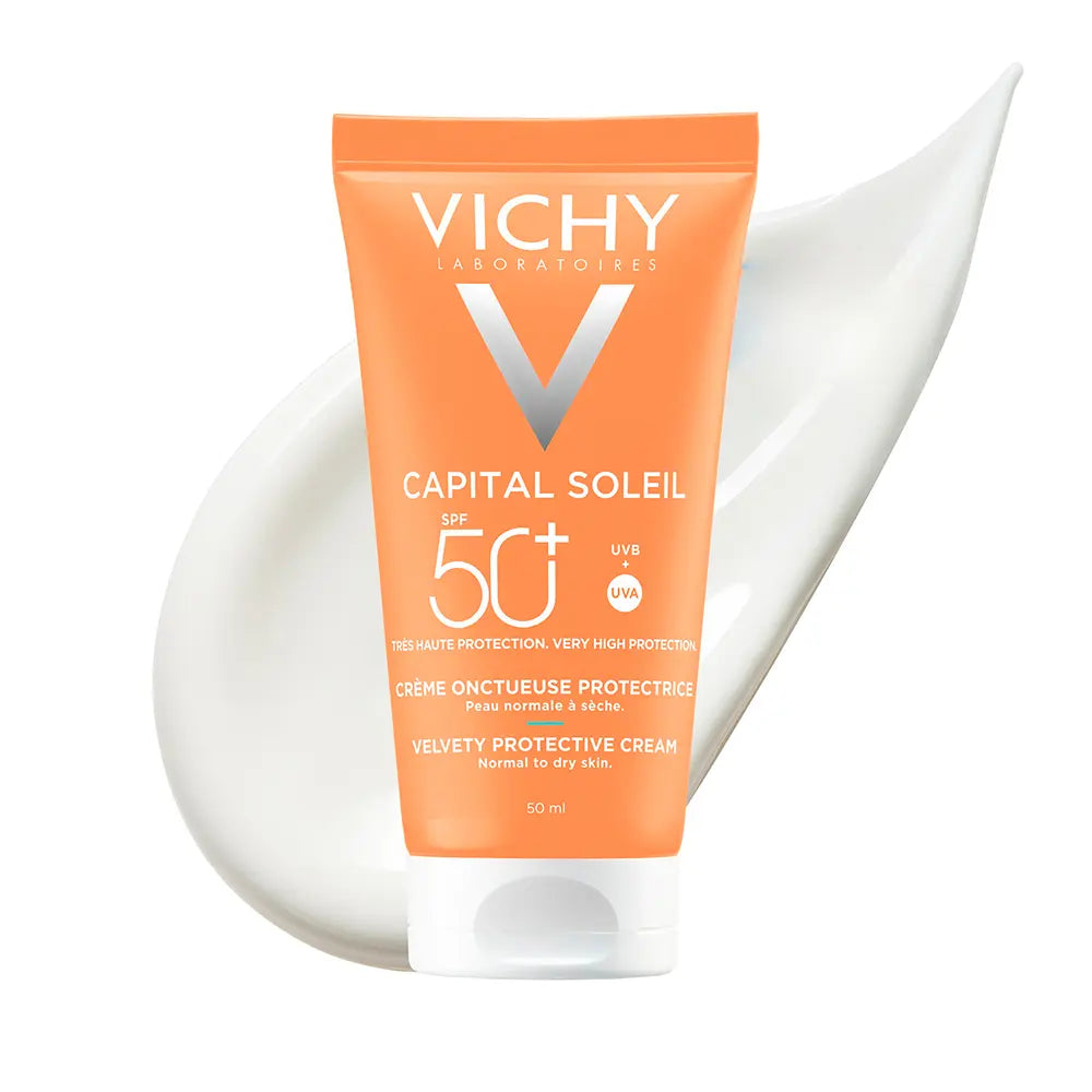 VICHY-CAPITAL SOLEIL creme facial cremoso FPS 50+ 50 ml-DrShampoo - Perfumaria e Cosmética