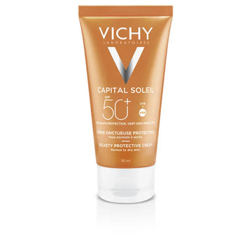 VICHY-CAPITAL SOLEIL creme facial cremoso FPS 50+ 50 ml-DrShampoo - Perfumaria e Cosmética Imagem principal do produto
