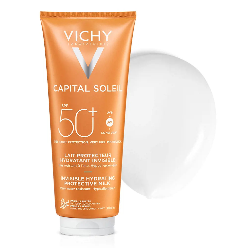 VICHY-CAPITAL SOLEIL creme hidratante fraîcheur SPF50 300 ml-DrShampoo - Perfumaria e Cosmética