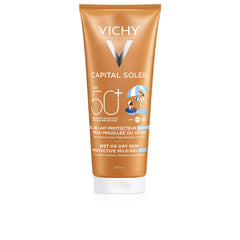 VICHY-CAPITAL SOLEIL gel pele molhada crianças FPS50 200 ml-DrShampoo - Perfumaria e Cosmética