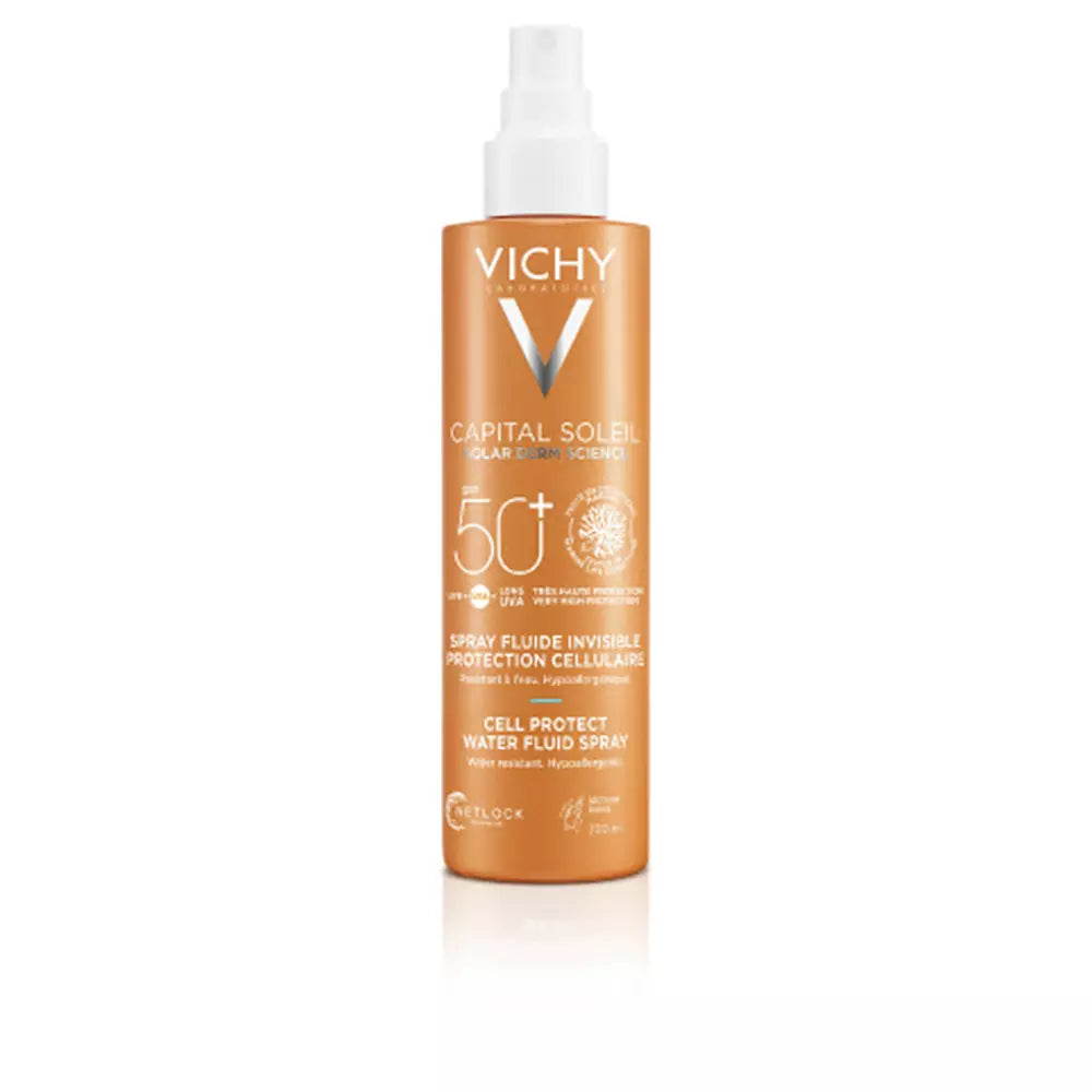 VICHY-CAPITAL SOLEIL spray fluido invisível proteção celular.-DrShampoo - Perfumaria e Cosmética