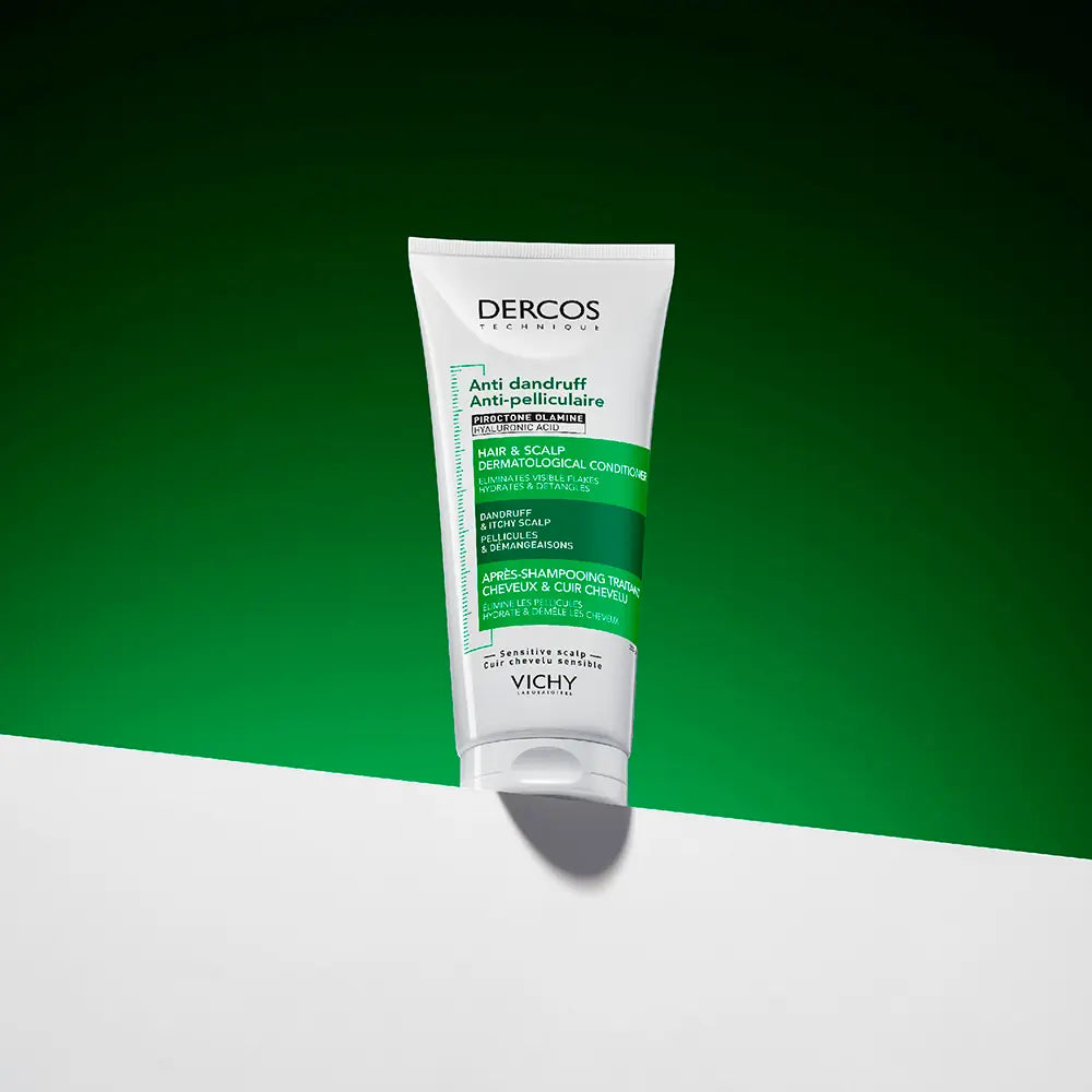 VICHY-Condicionador Hidratante Anticaspa DERCOS para Couro Cabeludo Sensível 200 ml-DrShampoo - Perfumaria e Cosmética