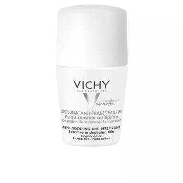 VICHY-DEO antitranspirante pele sensível 48h roll-on 50 ml-DrShampoo - Perfumaria e Cosmética Imagem principal do produto