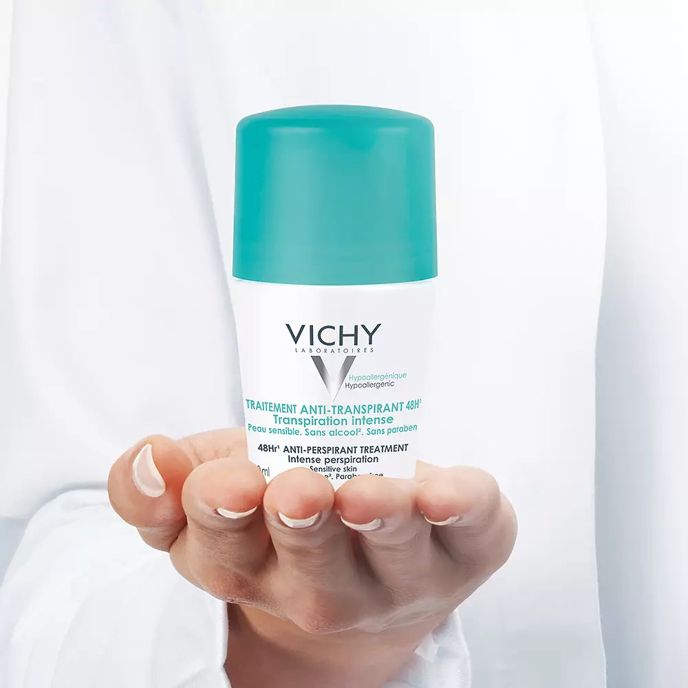 VICHY-DEO tratamento antitranspirante 48h roll-on 50 ml-DrShampoo - Perfumaria e Cosmética