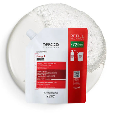 DERCOS ENERGY+ Shampoo Estimulante Refil 400 ml Secondary image