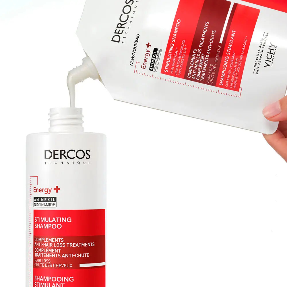VICHY-DERCOS ENERGY+ Shampoo Estimulante Refil 400 ml-DrShampoo - Perfumaria e Cosmética