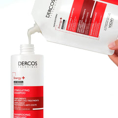 VICHY-DERCOS ENERGY+ Shampoo Estimulante Refil 400 ml-DrShampoo - Perfumaria e Cosmética
