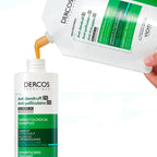 VICHY-DERCOS anti-caspa para cabelos oleosos recarga 500 ml-DrShampoo - Perfumaria e Cosmética