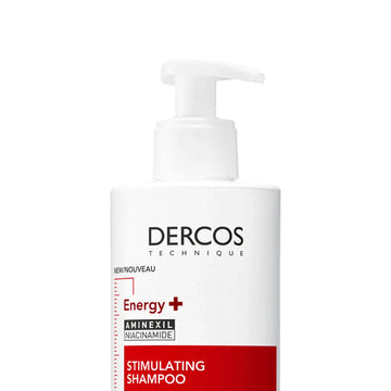 DERCOS energisant shampooing complement anti-chute 400 ml Imagen secundaria del producto