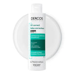 VICHY-DERCOS shampoo controle de sebo para cabelos oleosos 200 ml-DrShampoo - Perfumaria e Cosmética