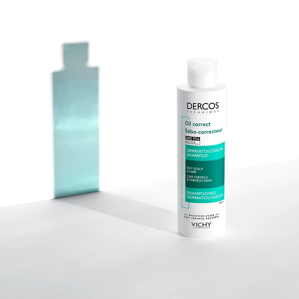 VICHY-DERCOS shampoo controle de sebo para cabelos oleosos 200 ml-DrShampoo - Perfumaria e Cosmética
