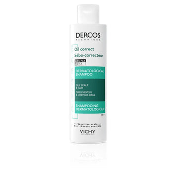 VICHY-DERCOS shampoo controle de sebo para cabelos oleosos 200 ml-DrShampoo - Perfumaria e Cosmética Imagem principal do produto